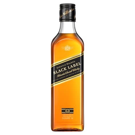 Johnnie Walker Black Label Blended Scotch Whisky.